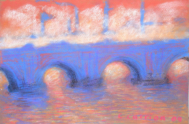 Interpretando a Monet Pastel Card Landscaping