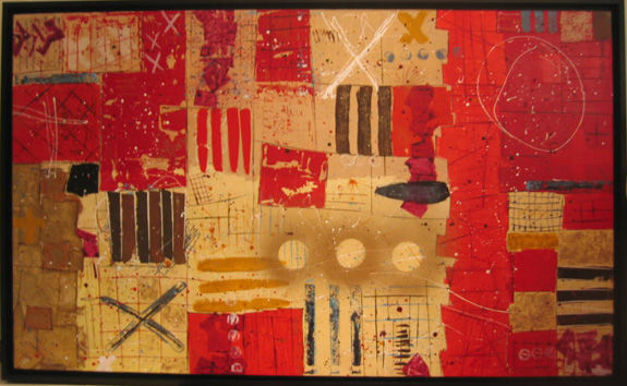 Treasure Map II Mixed media Canvas Others