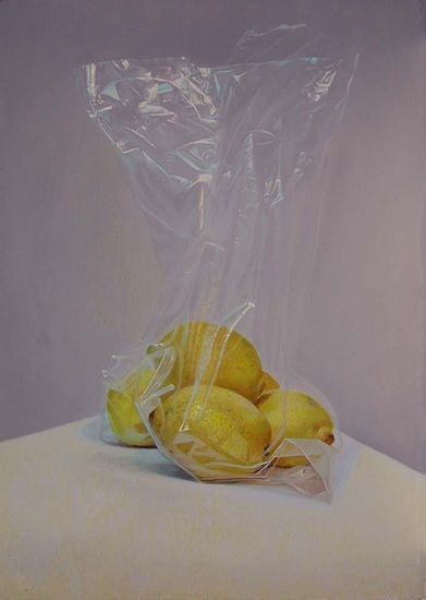 limones Oil Canvas Still Life Paintings