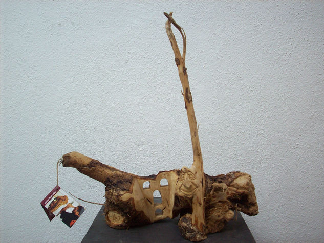 Puente Nuevo3. Wood Figurative