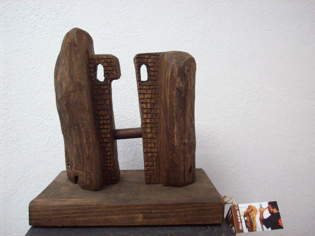 Puente Nuevo4. Wood Figurative