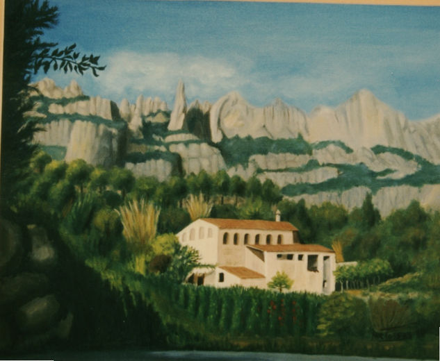 La GRELLA MONISTROL Oil Canvas