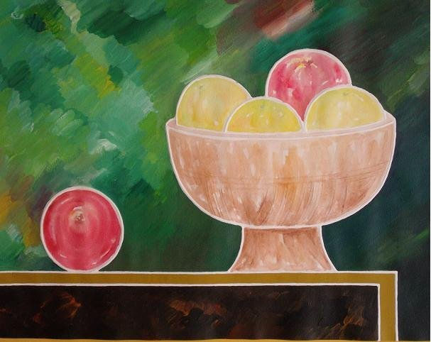 EL MESON Watercolour Card Still Life Paintings