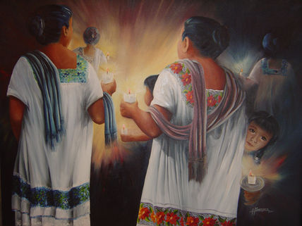 Procesion en yucatan