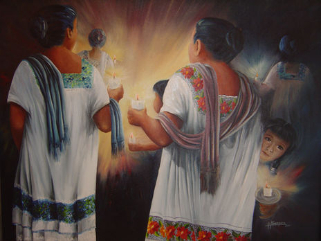 Procesion en yucatan