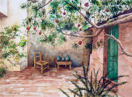 El patio de El Palmar