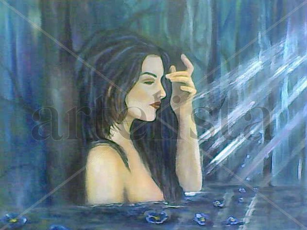 Dama en el agua