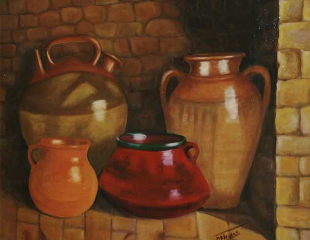 BODEGÓ Nº 2 Oil Canvas Still Life Paintings