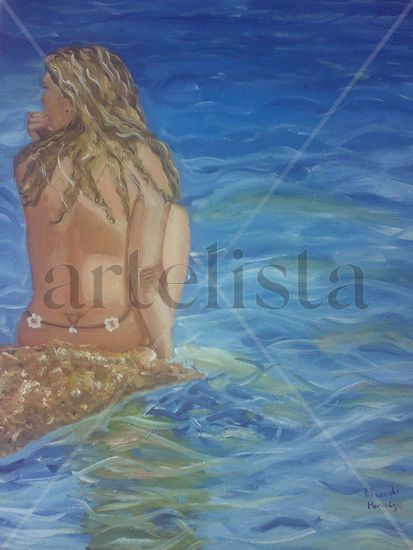 lidya con sus pensamientos Oil Canvas Nude Paintings