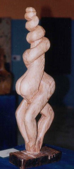 Asfixia Madera Figurativa