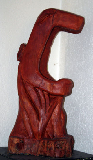 llanto Madera Figurativa