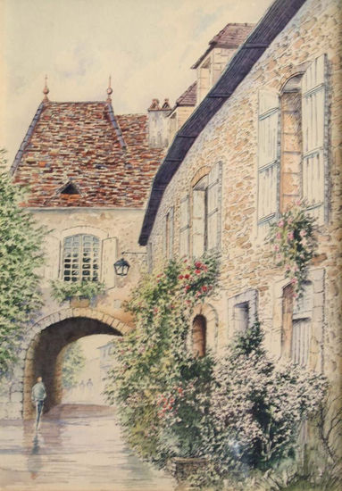 Calle de Burdeos Watercolour Paper Landscaping