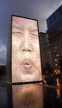 Crown fountain 2