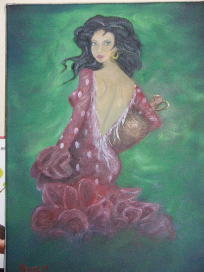 Flamenca Oil Canvas Landscaping