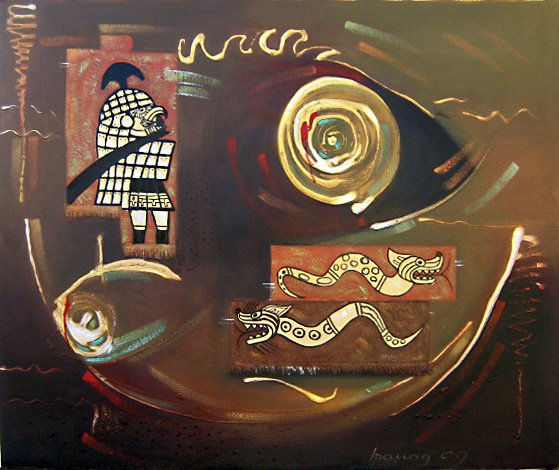 Guerrero Moche Oil Canvas Others