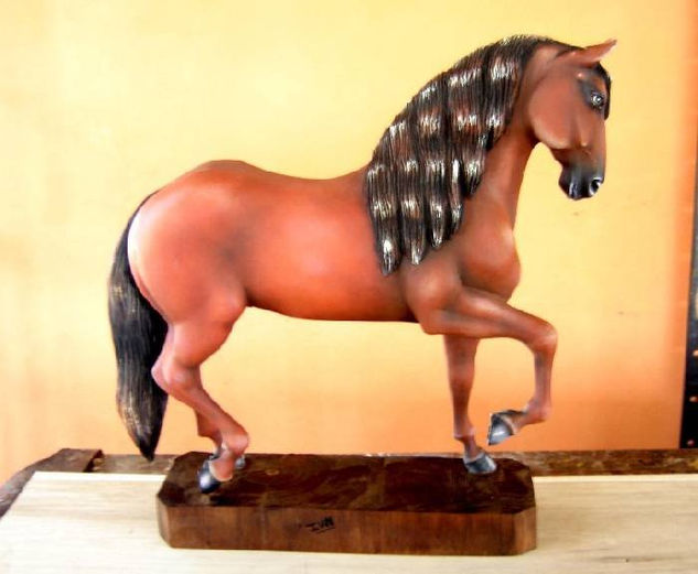 Caballo Paso Fino Wood Figurative