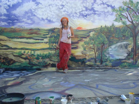 mural para Casa de...