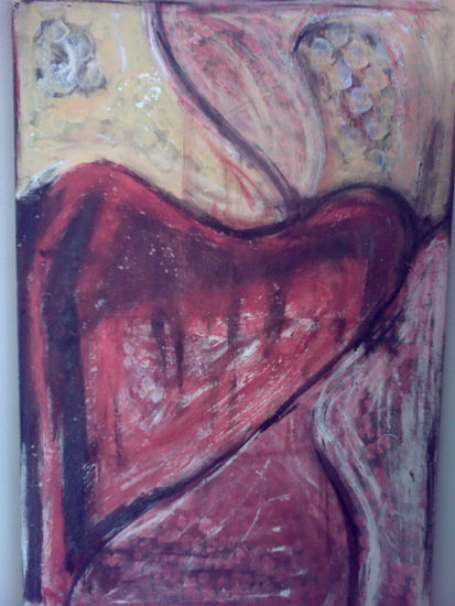 corazon roto Acrylic Canvas Others