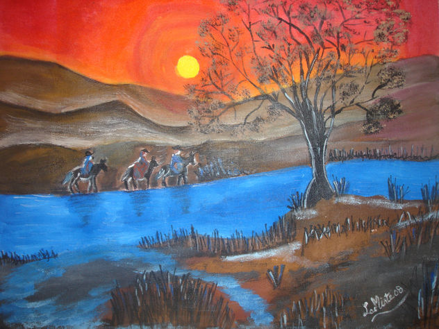 puesta de sol