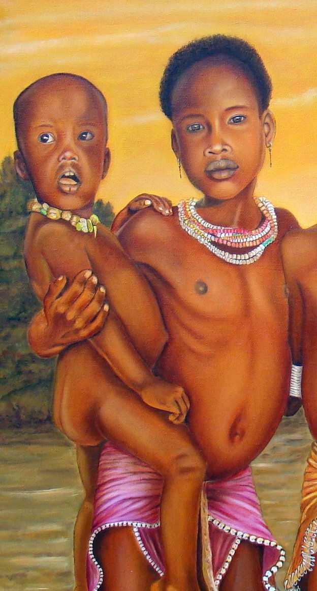 detalle de familia de negritas 2