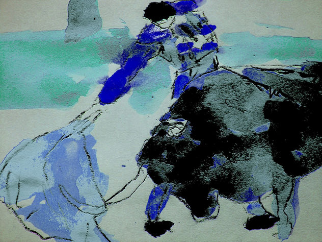 azul