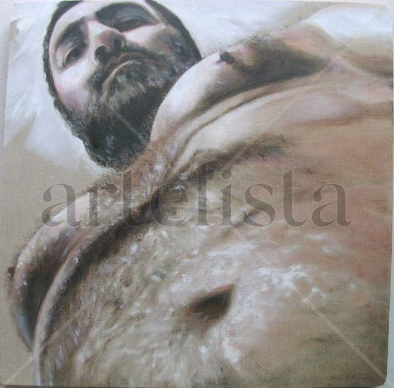 Chest Oil Canvas Nude Paintings