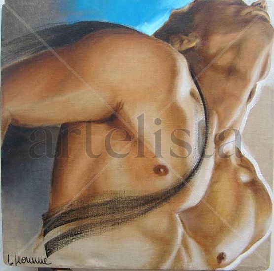 Ephèbe Oil Canvas Nude Paintings