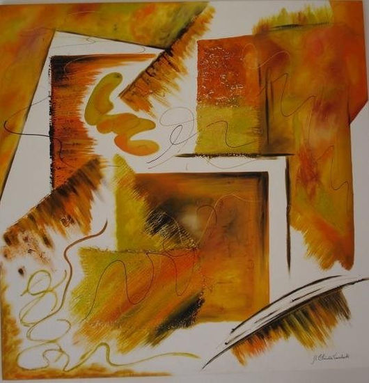 Abstracto Óleo Lienzo Otros