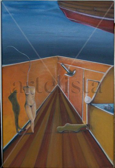 El Barco Oil Canvas Landscaping