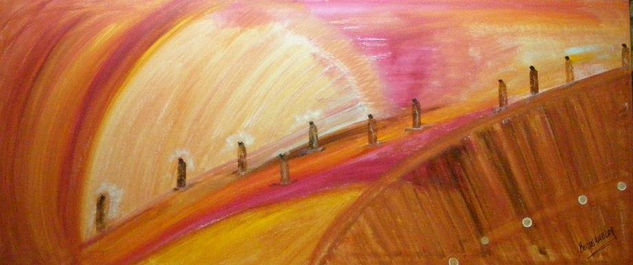 camino  a la  luz Acrylic Canvas Others