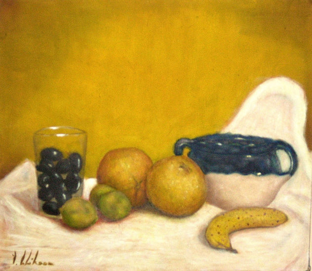 naranjas Oil Canvas Still Life Paintings