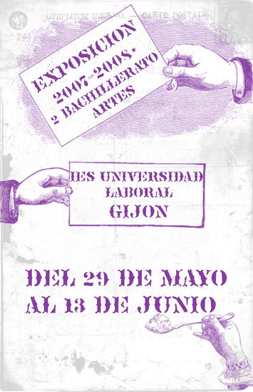 Cartel Exposicion IES Universidad Laboral 