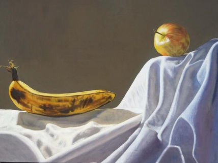 "Platano y manzana"