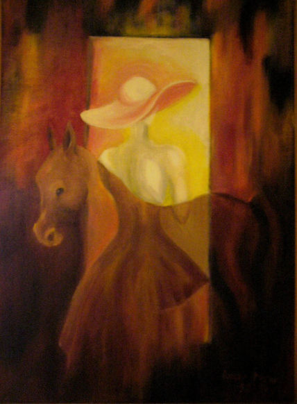 Dama y caballo