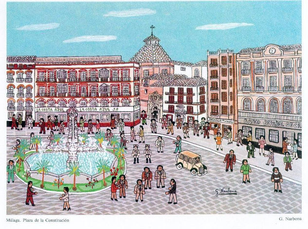 Malaga - Plaza de la Constitucion 1 