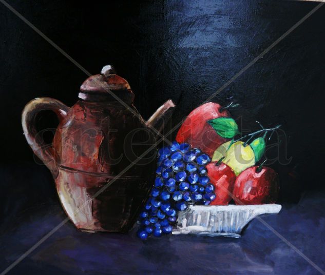 BODEGON CON FRUTAS Oil Canvas Landscaping