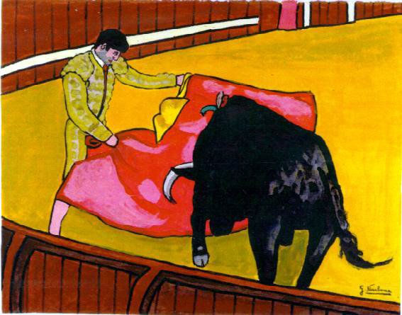Tauromaquia 2 - Recibiendo al toro