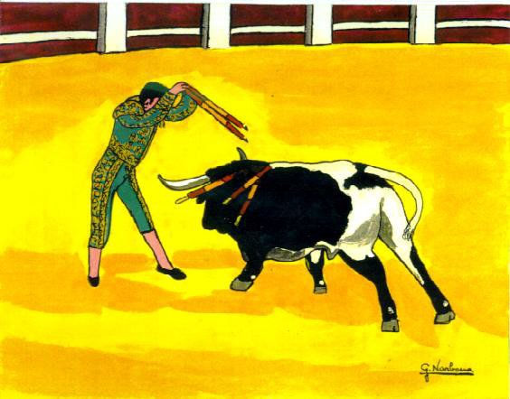 Tauromaquia 4 - Suerte de banderillas