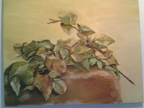 las ramas Oil Canvas Floral Painting