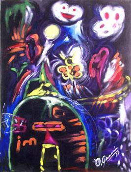 los niños sueñan con pintar 