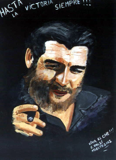 Viva el CHE !!! Acrylic Panel Portrait