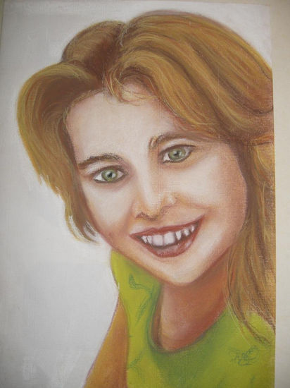 Monica Pastel Papel Retrato