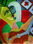mujer con guitarra