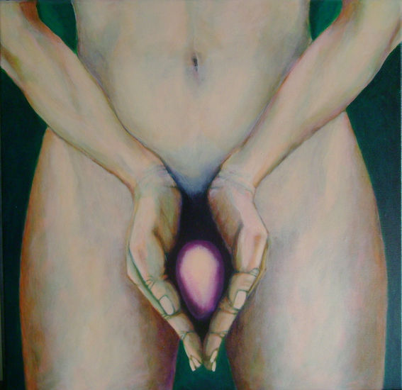 Fruto do prazer Acrylic Canvas Nude Paintings