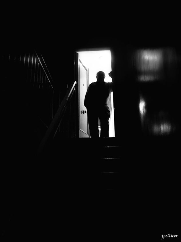 Al final de la escalera