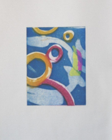 Verano azul Aquatint