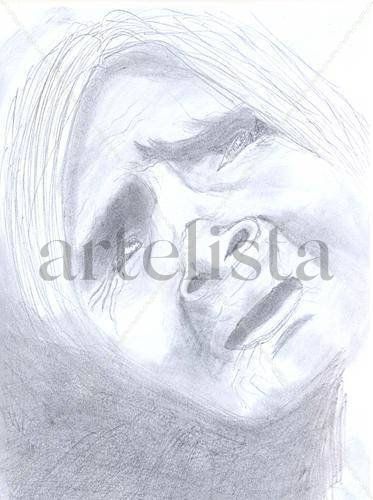 Mujer sin esperanza Charcoal