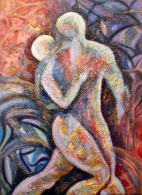 SOMOS UNO Oil Canvas Figure Painting