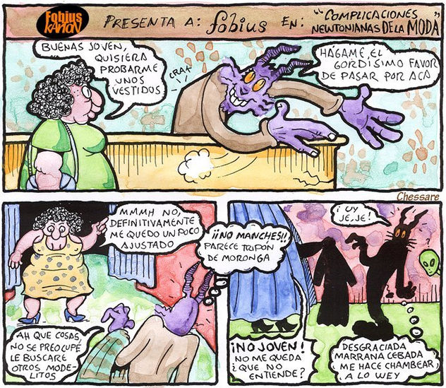 Complicaciones newtonianas de la moda (I)