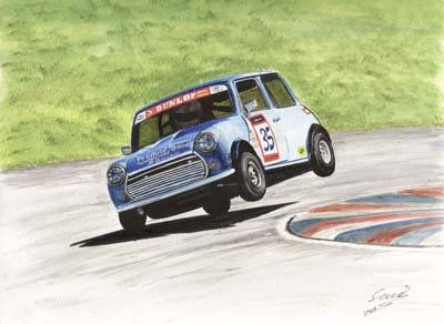 Mini Cooper Acrylic Paper Others